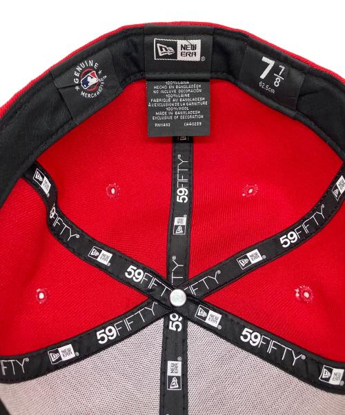 New Era（ニューエラ）New Era (ニューエラ) キャップ レッド×ホワイトの古着・服飾アイテム