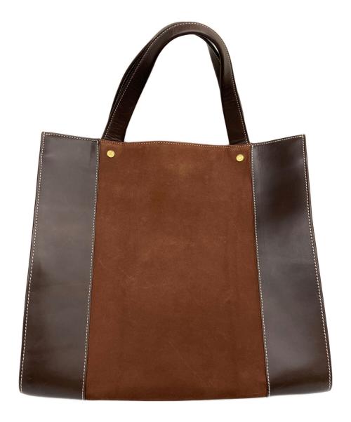 SOMES（ソメス）SOMES (ソメス) トートバッグ ブラウン×モカの古着・服飾アイテム