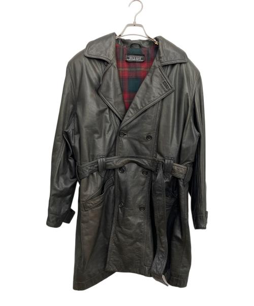 BRIGID BROCK（ブリジッド ブロック）BRIGID BROCK (ブリジッド ブロック) レザーコート サイズ:Lの古着・服飾アイテム