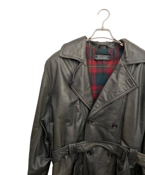BRIGID BROCK（ブリジッド ブロック）BRIGID BROCK (ブリジッド ブロック) レザーコート サイズ:Lの古着・服飾アイテム