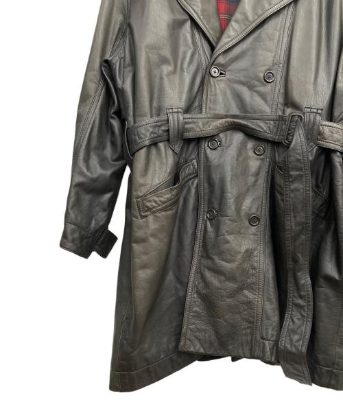 BRIGID BROCK（ブリジッド ブロック）BRIGID BROCK (ブリジッド ブロック) レザーコート サイズ:Lの古着・服飾アイテム