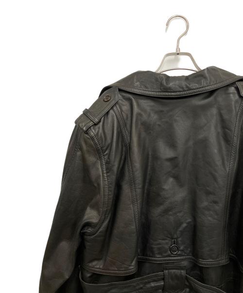 BRIGID BROCK（ブリジッド ブロック）BRIGID BROCK (ブリジッド ブロック) レザーコート サイズ:Lの古着・服飾アイテム