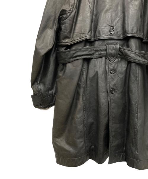 BRIGID BROCK（ブリジッド ブロック）BRIGID BROCK (ブリジッド ブロック) レザーコート サイズ:Lの古着・服飾アイテム