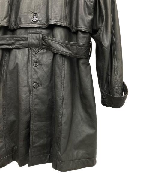 BRIGID BROCK（ブリジッド ブロック）BRIGID BROCK (ブリジッド ブロック) レザーコート サイズ:Lの古着・服飾アイテム