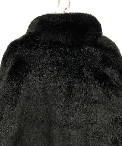 Vivienne Westwood（ヴィヴィアンウエストウッド）Vivienne Westwood (ヴィヴィアンウエストウッド) フェイクファーコート ブラック サイズ:Sの古着・服飾アイテム