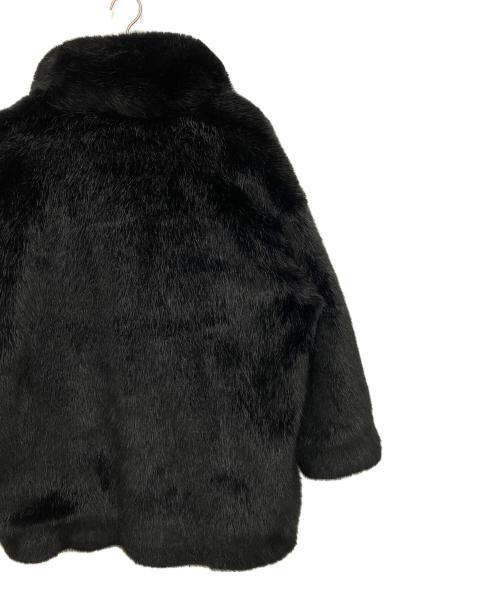 Vivienne Westwood（ヴィヴィアンウエストウッド）Vivienne Westwood (ヴィヴィアンウエストウッド) フェイクファーコート ブラック サイズ:Sの古着・服飾アイテム