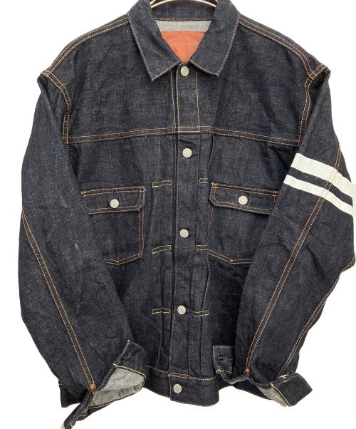 MOMOTARO JEANS（桃太郎ジーンズ）MOMOTARO JEANS (桃太郎ジーンズ) デニムジャケット インディゴ サイズ:SIZE46の古着・服飾アイテム
