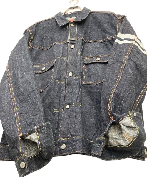 MOMOTARO JEANS（桃太郎ジーンズ）MOMOTARO JEANS (桃太郎ジーンズ) デニムジャケット インディゴ サイズ:SIZE46の古着・服飾アイテム