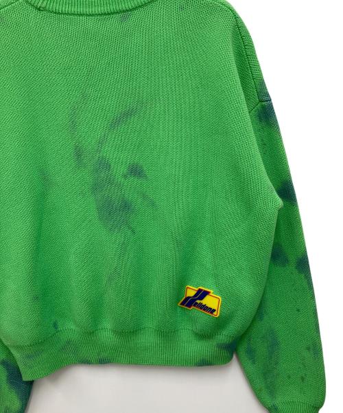 WE11DONE（ウェルダン）WE11DONE (ウェルダン) 厚手ニット グリーン サイズ:Sの古着・服飾アイテム