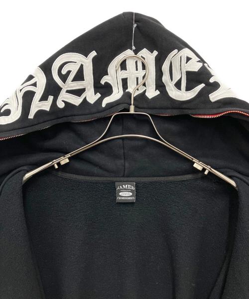 NAMED collective（ネームドコレクティブ）Named Collective (ネームドコレクティブ) ジップパーカー ブラック×レッド サイズ:XLの古着・服飾アイテム