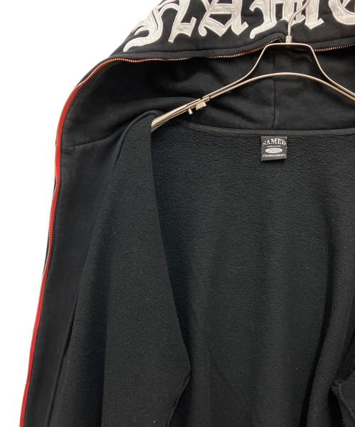 NAMED collective（ネームドコレクティブ）Named Collective (ネームドコレクティブ) ジップパーカー ブラック×レッド サイズ:XLの古着・服飾アイテム
