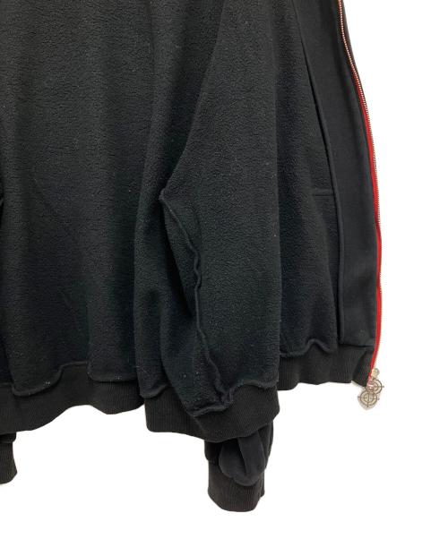 NAMED collective（ネームドコレクティブ）Named Collective (ネームドコレクティブ) ジップパーカー ブラック×レッド サイズ:XLの古着・服飾アイテム