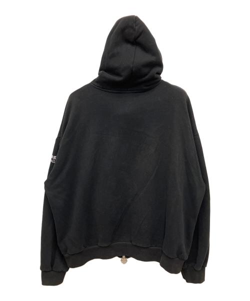 NAMED collective（ネームドコレクティブ）Named Collective (ネームドコレクティブ) ジップパーカー ブラック×レッド サイズ:XLの古着・服飾アイテム