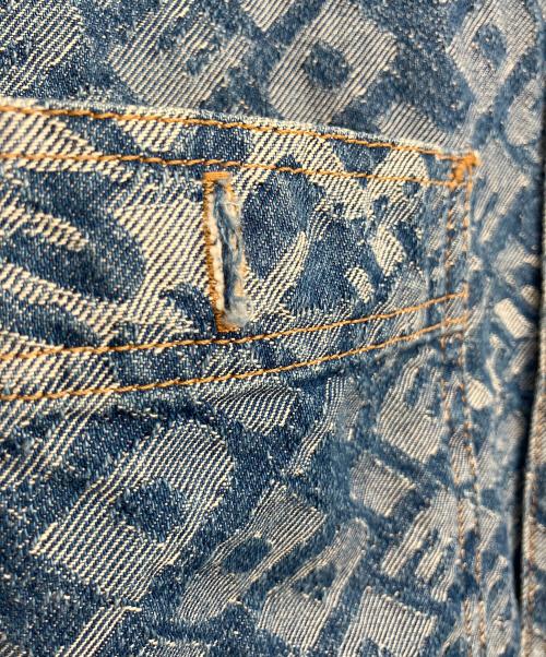 DIESEL（ディーゼル）DIESEL (ディーゼル) ブランディング ロゴ　D-ROXY CAMICIA インディゴ サイズ:XSの古着・服飾アイテム