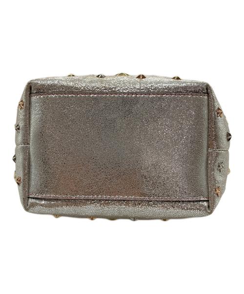 JIMMY CHOO（ジミーチュウ）JIMMY CHOO (ジミーチュウ) 2WAYバッグ シルバー×ピンクの古着・服飾アイテム