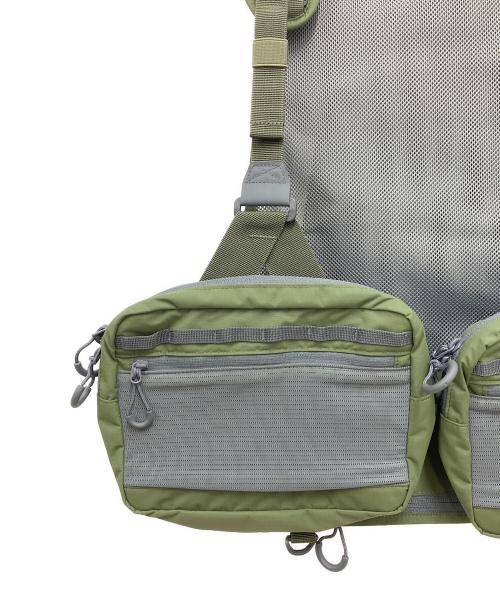Abu Garcia（アブガルシア）Abu Garcia (アブガルシア) フィッシングベスト オリーブ サイズ:FREEの古着・服飾アイテム