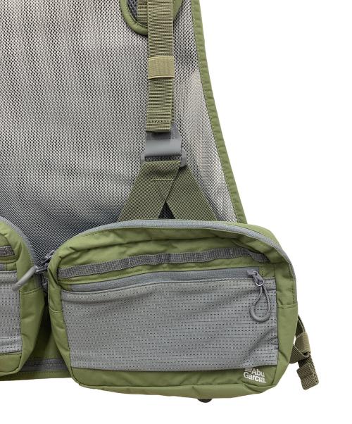 Abu Garcia（アブガルシア）Abu Garcia (アブガルシア) フィッシングベスト オリーブ サイズ:FREEの古着・服飾アイテム