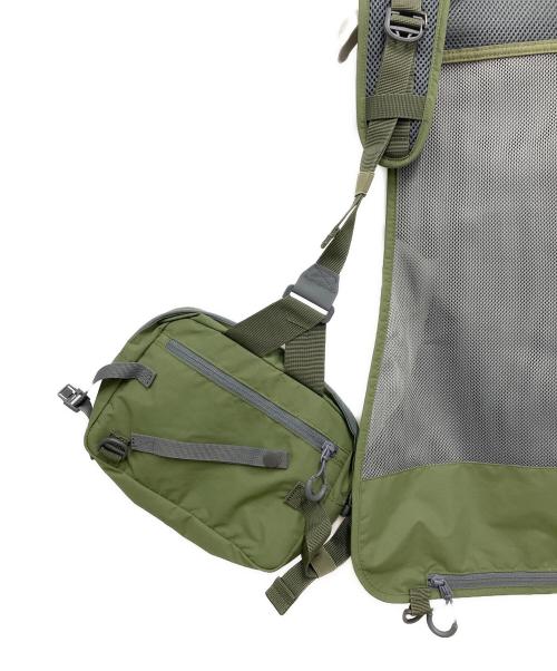 Abu Garcia（アブガルシア）Abu Garcia (アブガルシア) フィッシングベスト オリーブ サイズ:FREEの古着・服飾アイテム