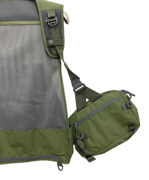 Abu Garcia（アブガルシア）Abu Garcia (アブガルシア) フィッシングベスト オリーブ サイズ:FREEの古着・服飾アイテム