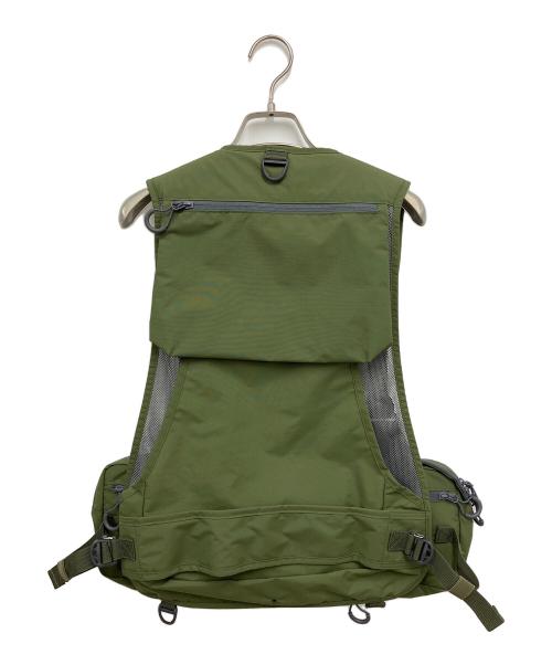 Abu Garcia（アブガルシア）Abu Garcia (アブガルシア) フィッシングベスト オリーブ サイズ:FREEの古着・服飾アイテム