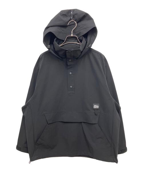 Abu Garcia（アブガルシア）Abu Garcia (アブガルシア) ウォーターレジスタント フィッシングアノラック ブラック サイズ:Mの古着・服飾アイテム
