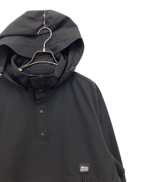 Abu Garcia（アブガルシア）Abu Garcia (アブガルシア) ウォーターレジスタント フィッシングアノラック ブラック サイズ:Mの古着・服飾アイテム