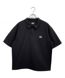 Abu Garcia（アブガルシア）の古着「ウォーターレジスタント フィッシングポロ」｜ブラック