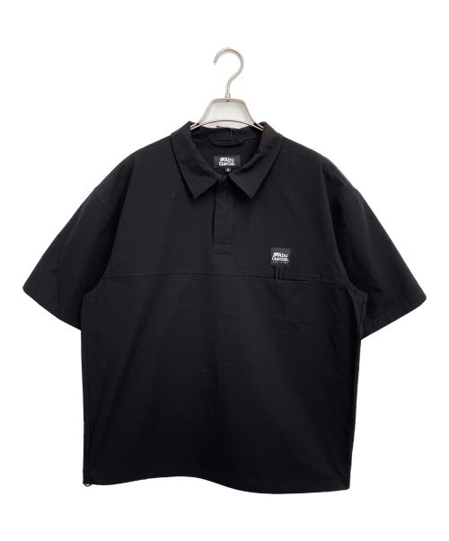 Abu Garcia（アブガルシア）Abu Garcia (アブガルシア) ウォーターレジスタント フィッシングポロ ブラック サイズ:Mの古着・服飾アイテム