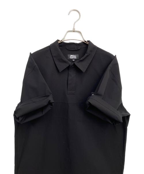 Abu Garcia（アブガルシア）Abu Garcia (アブガルシア) ウォーターレジスタント フィッシングポロ ブラック サイズ:Mの古着・服飾アイテム