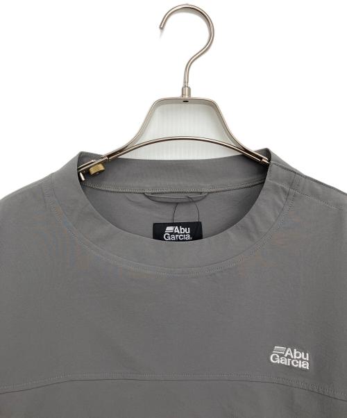 Abu Garcia（アブガルシア）Abu Garcia (アブガルシア) ウォーターレジスタント フィッシングTシャツ グレー サイズ:Lの古着・服飾アイテム
