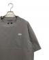 中古・古着 Abu Garcia (アブガルシア) ウォーターレジスタント フィッシングTシャツ グレー サイズ:L：4000円