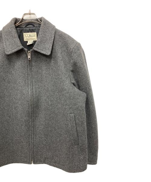 L.L.Bean（エルエルビーン）L.L.Bean (エルエルビーン) ジップメルトンジャケット グレー サイズ:Lの古着・服飾アイテム