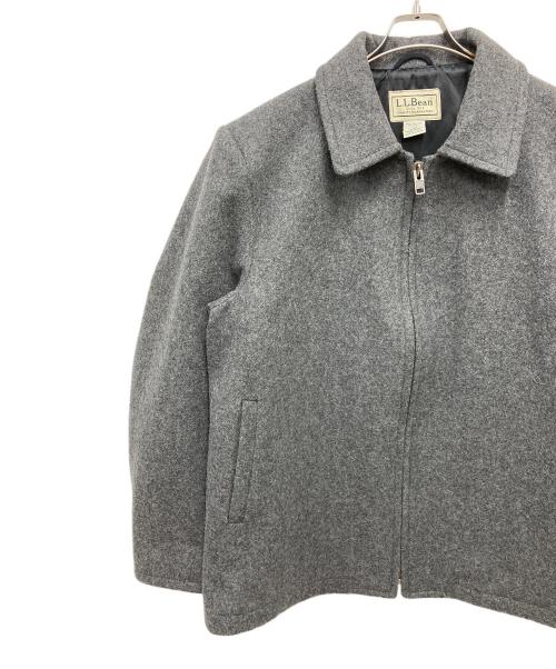 L.L.Bean（エルエルビーン）L.L.Bean (エルエルビーン) ジップメルトンジャケット グレー サイズ:Lの古着・服飾アイテム