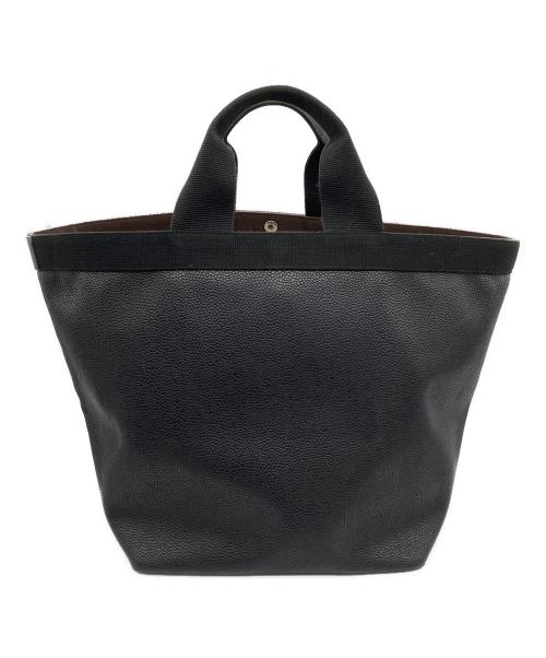 Herve Chapelier（エルベシャプリエ）Herve Chapelier (エルベシャプリエ) 舟形 レザーハンドバッグの古着・服飾アイテム