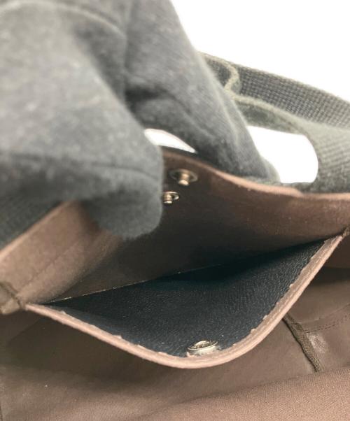 Herve Chapelier（エルベシャプリエ）Herve Chapelier (エルベシャプリエ) 舟形 レザーハンドバッグの古着・服飾アイテム