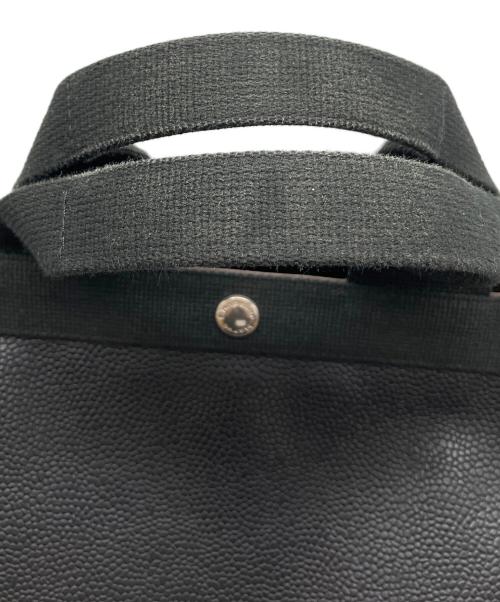Herve Chapelier（エルベシャプリエ）Herve Chapelier (エルベシャプリエ) 舟形 レザーハンドバッグの古着・服飾アイテム