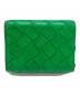BOTTEGA VENETA (ボッテガベネタ) イントレチャート　3つ折り財布 グリーン：12000円