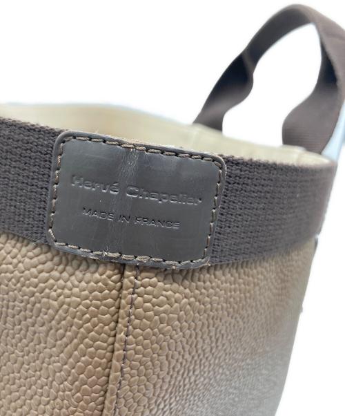 Herve Chapelier（エルベシャプリエ）Herve Chapelier (エルベシャプリエ) ハンドバッグ ブラウンの古着・服飾アイテム