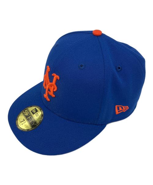 New Era（ニューエラ）New Era (ニューエラ) キャップ ネイビー×オレンジの古着・服飾アイテム
