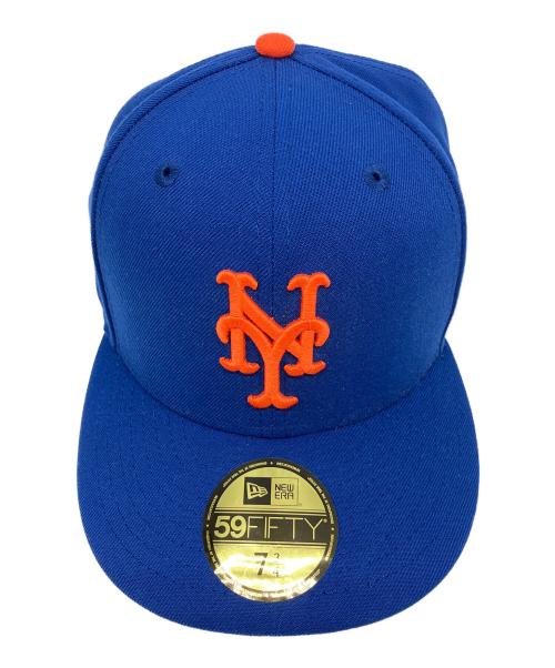 New Era（ニューエラ）New Era (ニューエラ) キャップ ネイビー×オレンジの古着・服飾アイテム