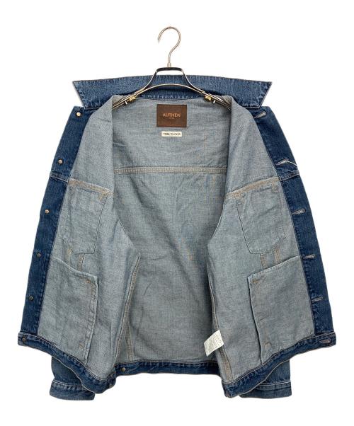 AUTHEN JAPAN（オーセンジャパン）AUTHEN JAPAN (オーセンジャパン) デニムジャケット インディゴ サイズ:Lの古着・服飾アイテム