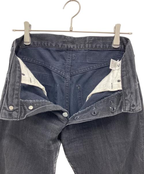 EVISU（エヴィス）EVISU (エヴィス) デニムパンツ ブラック サイズ:Mの古着・服飾アイテム