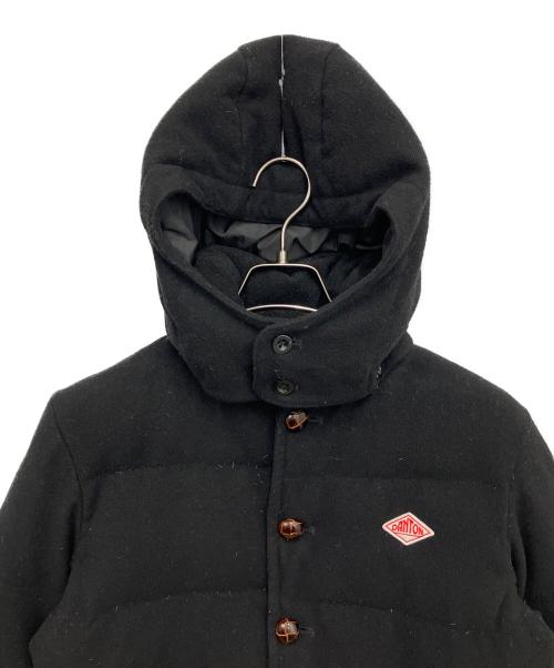 DANTON（ダントン）DANTON (ダントン) BEAMS (ビームス) ウールモッサダウンジャケット ブラック サイズ:Mの古着・服飾アイテム