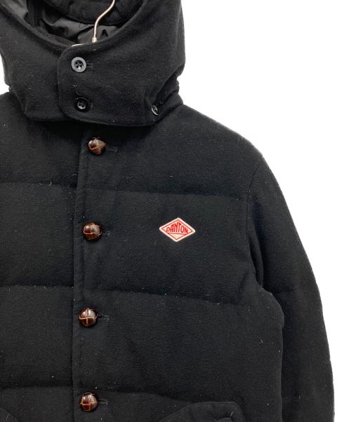 DANTON（ダントン）DANTON (ダントン) BEAMS (ビームス) ウールモッサダウンジャケット ブラック サイズ:Mの古着・服飾アイテム
