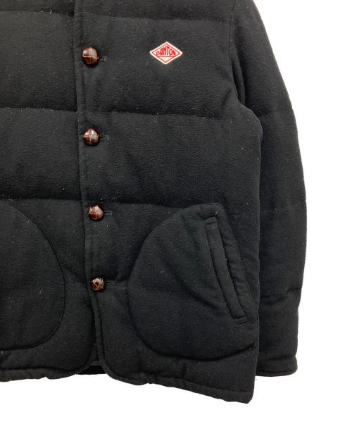 DANTON（ダントン）DANTON (ダントン) BEAMS (ビームス) ウールモッサダウンジャケット ブラック サイズ:Mの古着・服飾アイテム