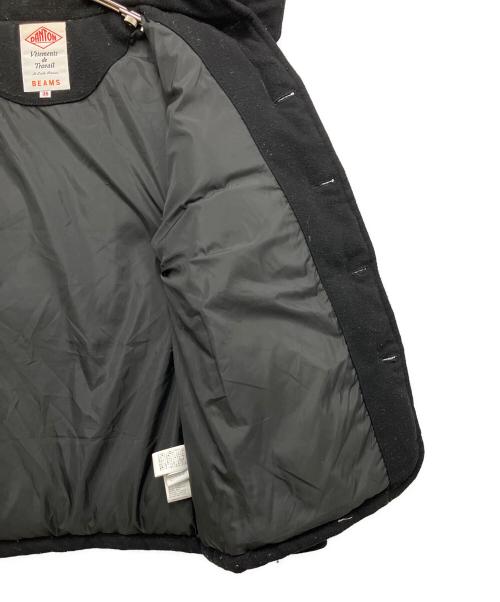 DANTON（ダントン）DANTON (ダントン) BEAMS (ビームス) ウールモッサダウンジャケット ブラック サイズ:Mの古着・服飾アイテム