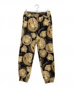 VERSACEヴェルサーチェ）の古着「柄パンツ」｜ブラック×イエロー