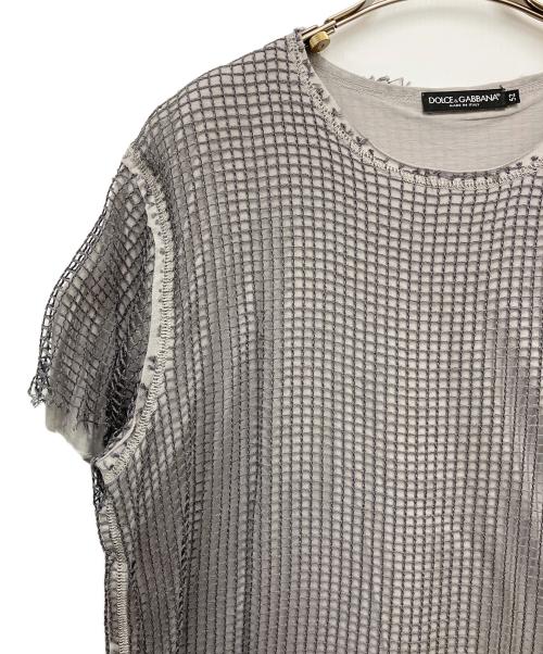 DOLCE & GABBANA（ドルチェ＆ガッバーナ）DOLCE & GABBANA (ドルチェ＆ガッバーナ) 半袖カットソー グレー サイズ:SIZE52の古着・服飾アイテム