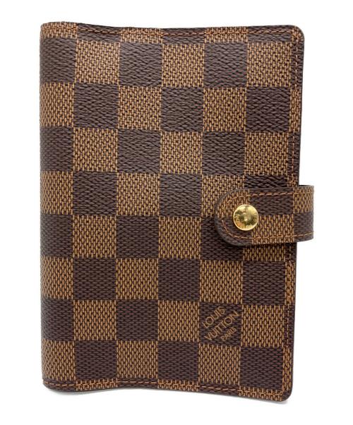 LOUIS VUITTON（ルイ ヴィトン）LOUIS VUITTON (ルイ ヴィトン) 手帳カバー ダミエ アジェンダPM ブラウンの古着・服飾アイテム