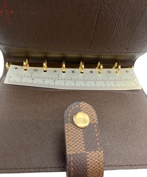 LOUIS VUITTON（ルイ ヴィトン）LOUIS VUITTON (ルイ ヴィトン) 手帳カバー ダミエ アジェンダPM ブラウンの古着・服飾アイテム